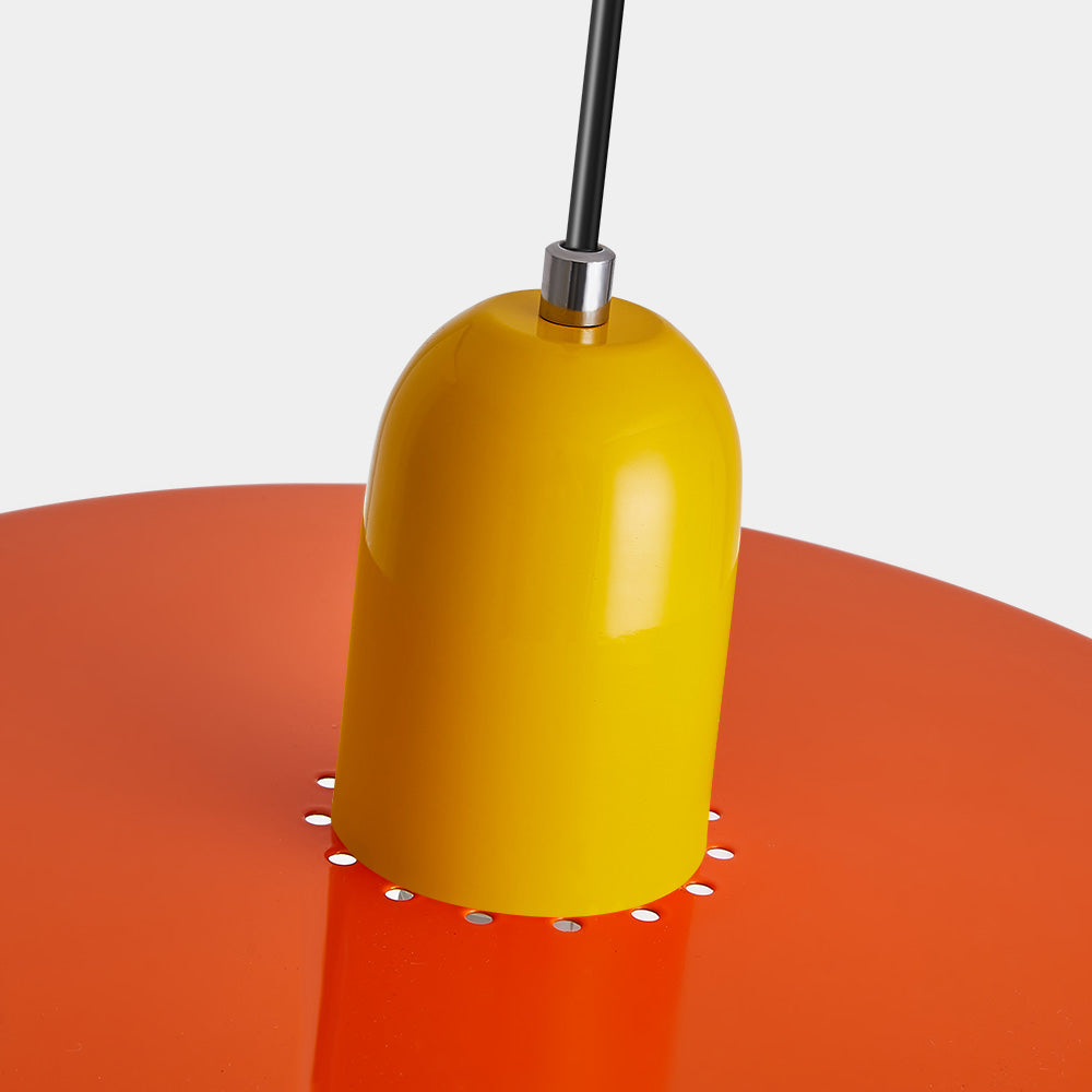 Pendellampe - Moderne designlampe i farverigt jern til spisebordet, køkkenet eller stuen.