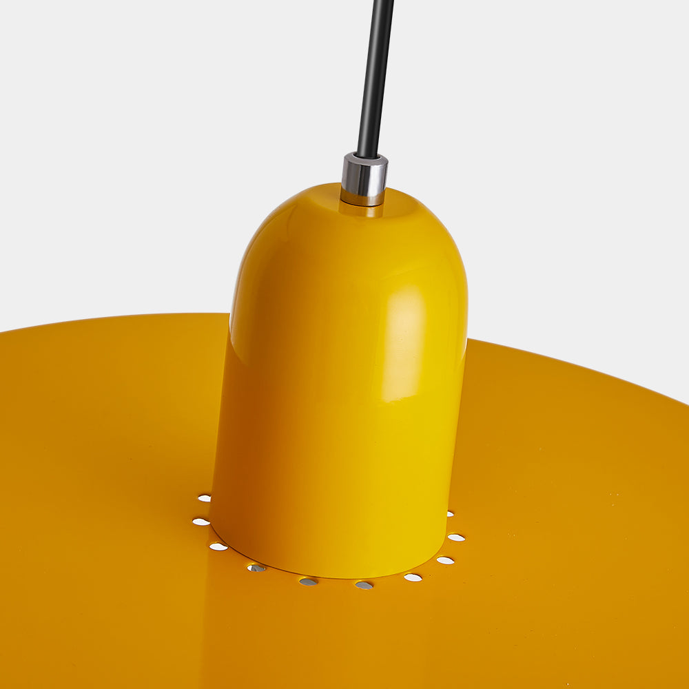 Pendellampe - Moderne designlampe i farverigt jern til spisebordet, køkkenet eller stuen.