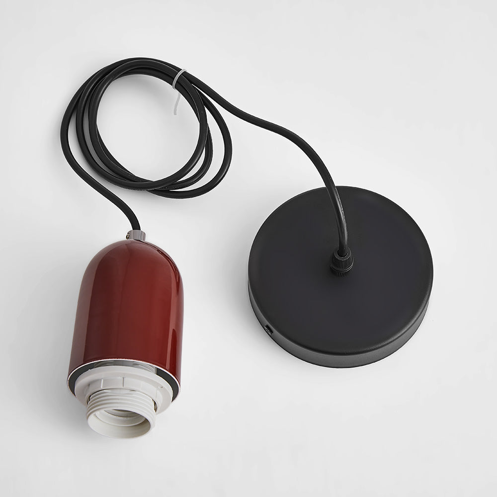 Pendellampe - Moderne designlampe i farverigt jern til spisebordet, køkkenet eller stuen.