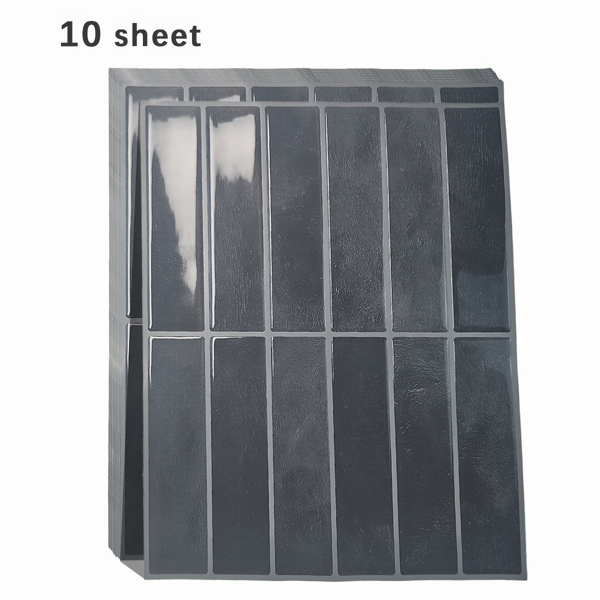 3D Selvklæbende Vægfliser – Vandtæt PVC, Moderne Backsplash til Køkken eller Badeværelse Dekoration