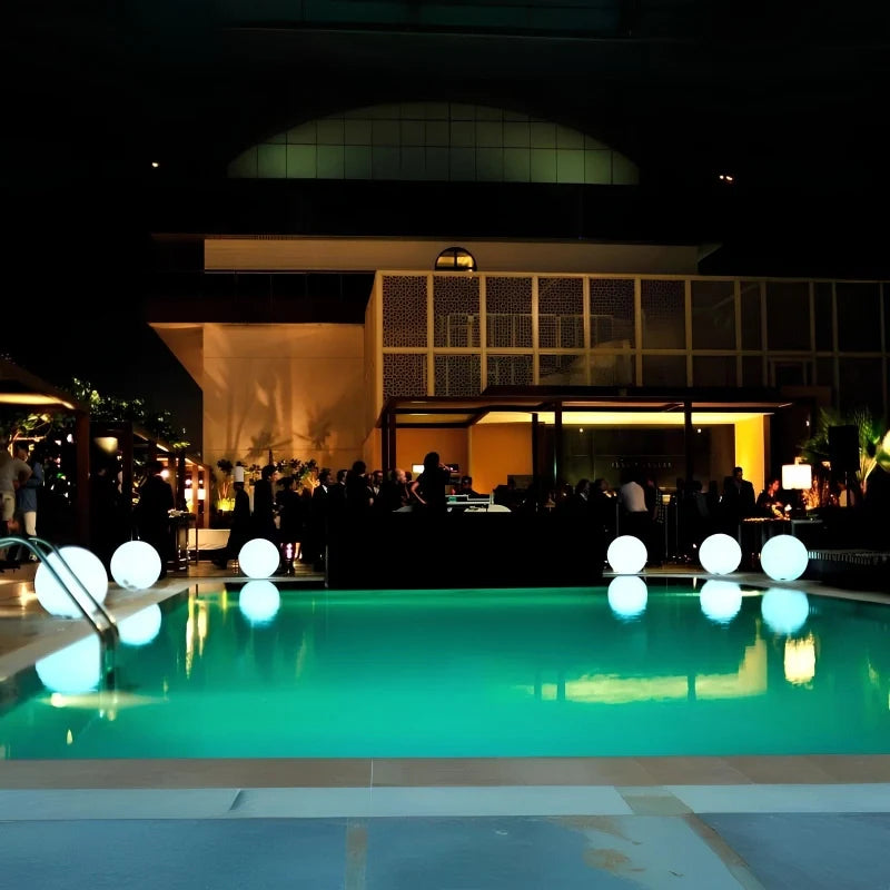 Spherical Garden Lamp – Weatherproof, 16 Colors with Remote Control for Outdoor and Indoor Decoration