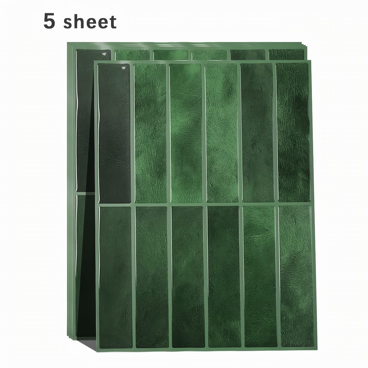 3D Selvklæbende Vægfliser – Vandtæt PVC, Moderne Backsplash til Køkken eller Badeværelse Dekoration