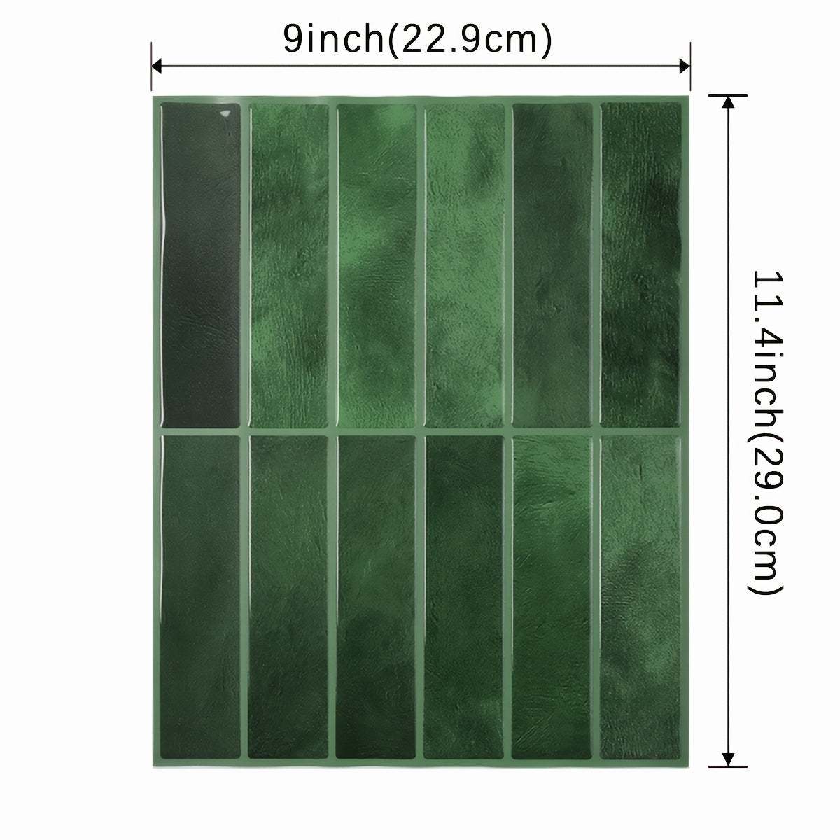 3D Selvklæbende Vægfliser – Vandtæt PVC, Moderne Backsplash til Køkken eller Badeværelse Dekoration