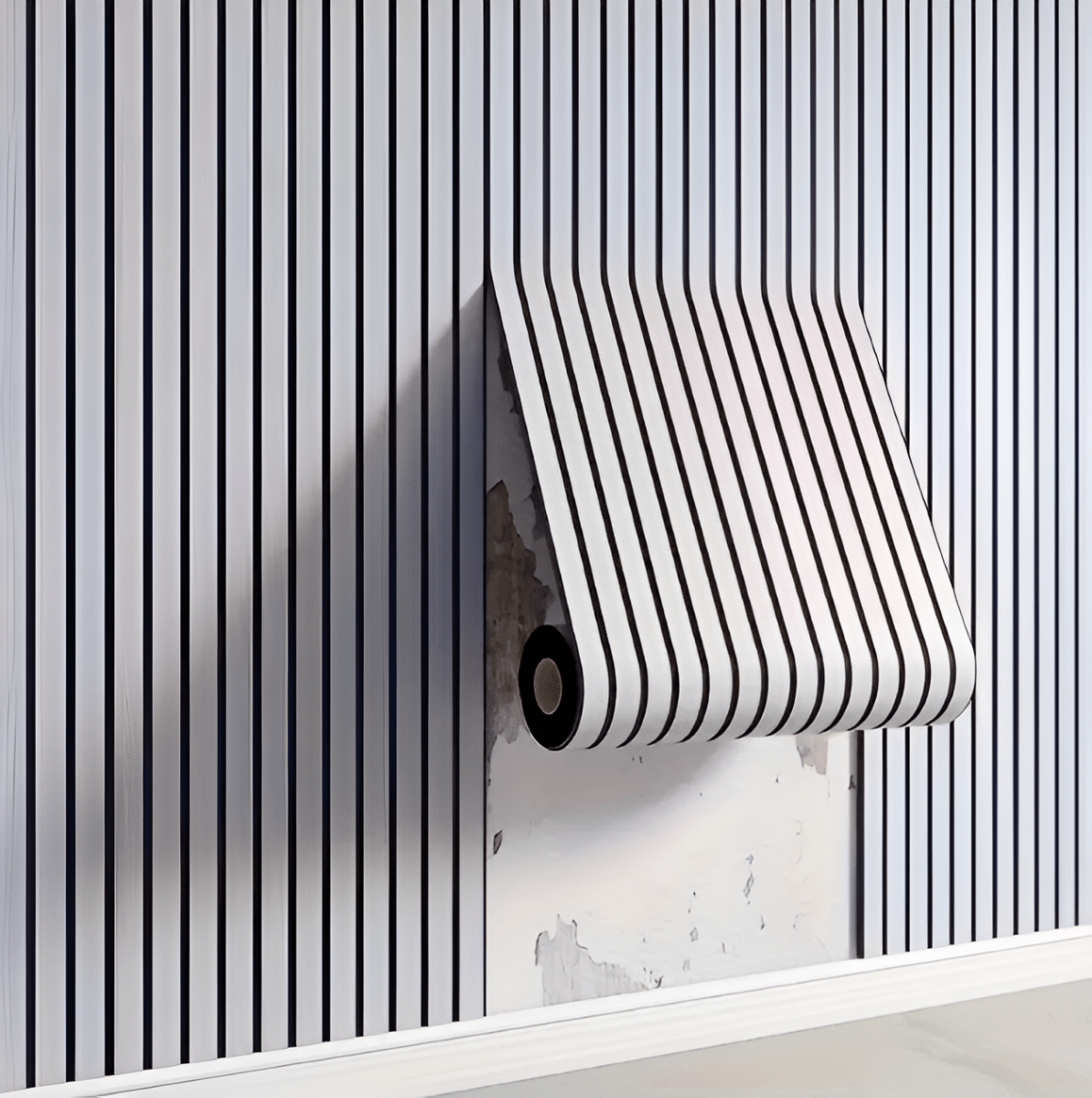 3D-wandpaneel – houtlook, zelfklevend ontwerp voor de slaapkamer of woonkamer