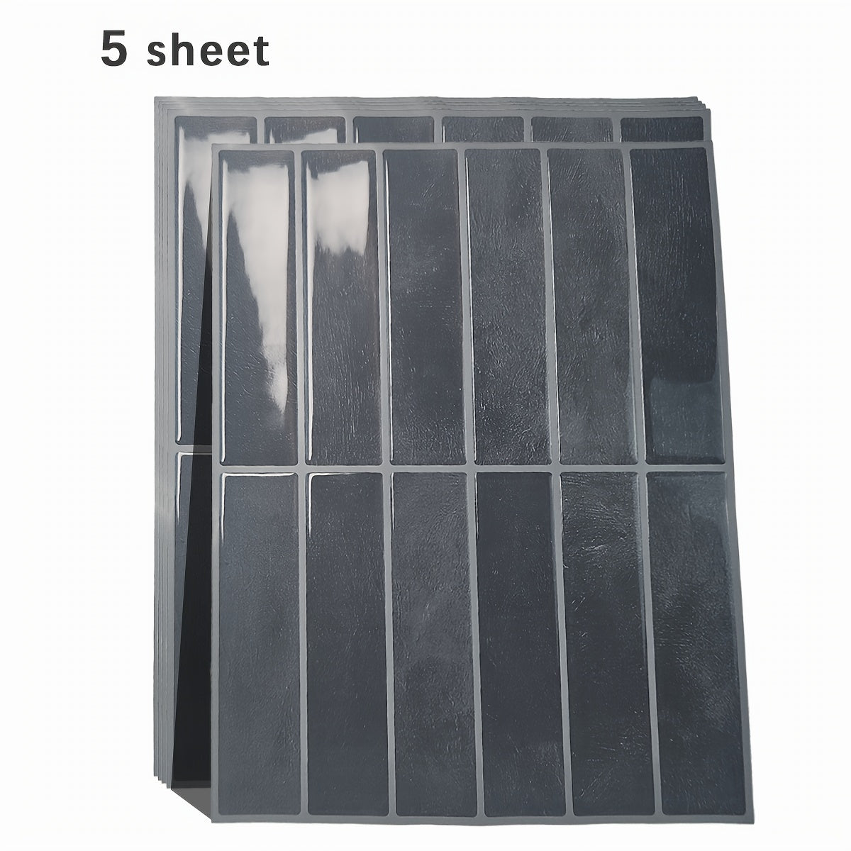 3D Selvklæbende Vægfliser – Vandtæt PVC, Moderne Backsplash til Køkken eller Badeværelse Dekoration