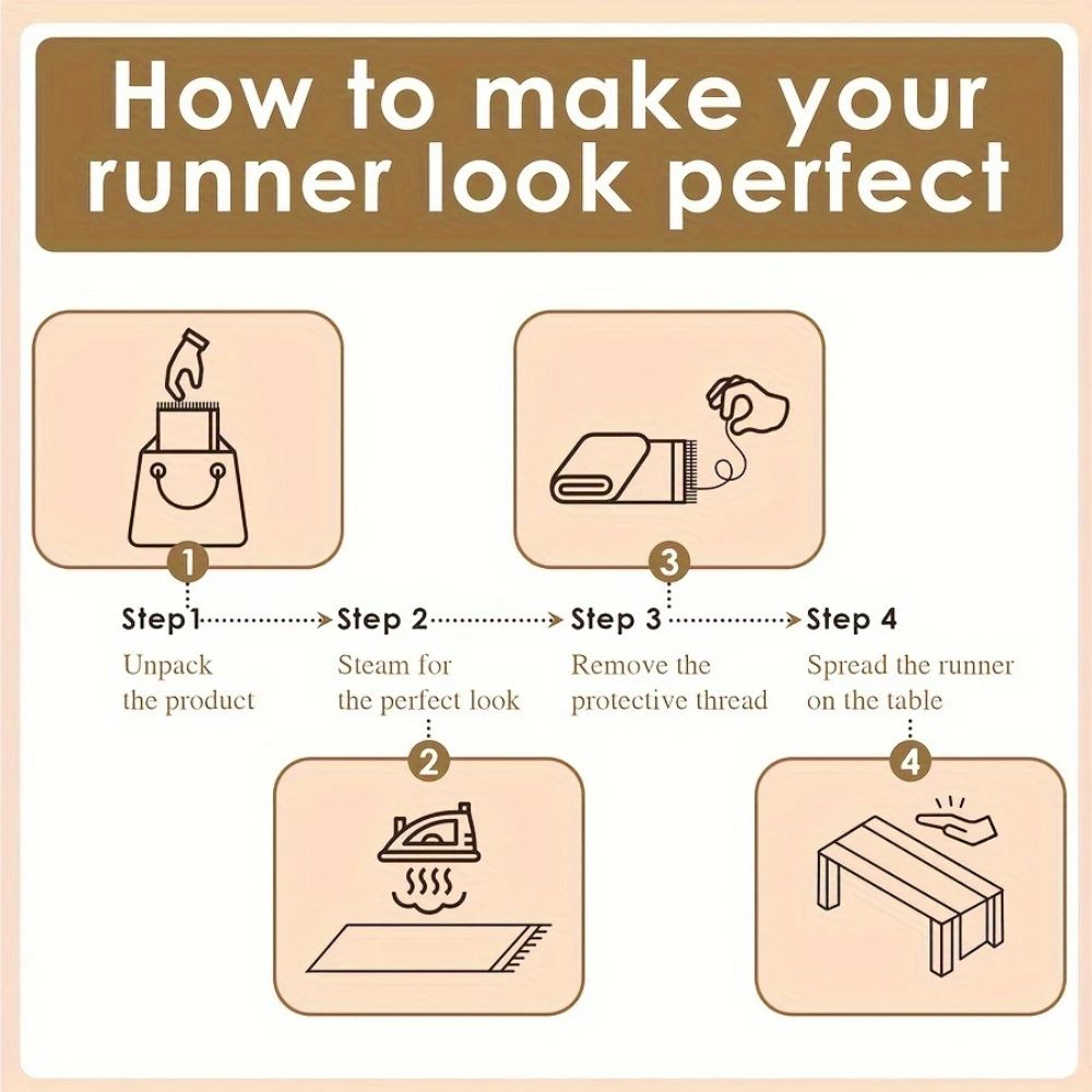 Jute Dækserviet – Neutral, Bohemian Stil til Spisebord eller Festdekoration