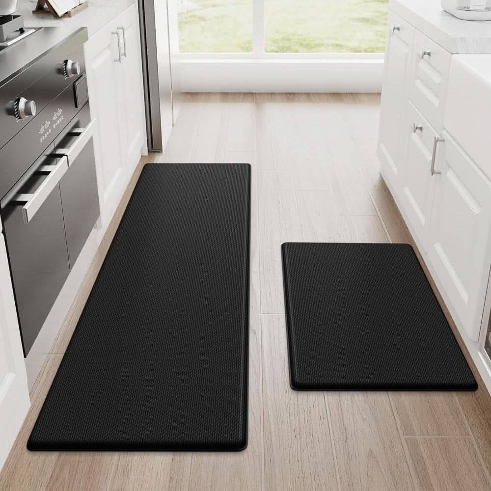 Ergonomisk køkkenmåtte – Mørkegrijs, vandafvisende design til køkken eller entré