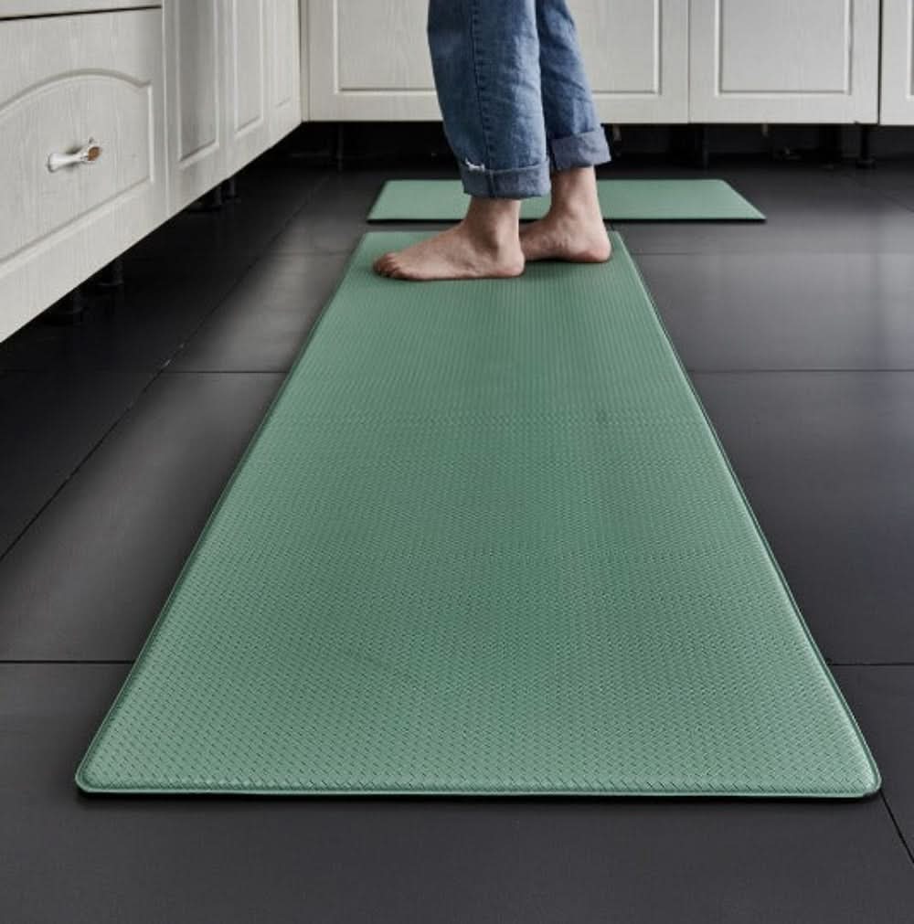 Ergonomisk køkkenmåtte – Mørkegrijs, vandafvisende design til køkken eller entré