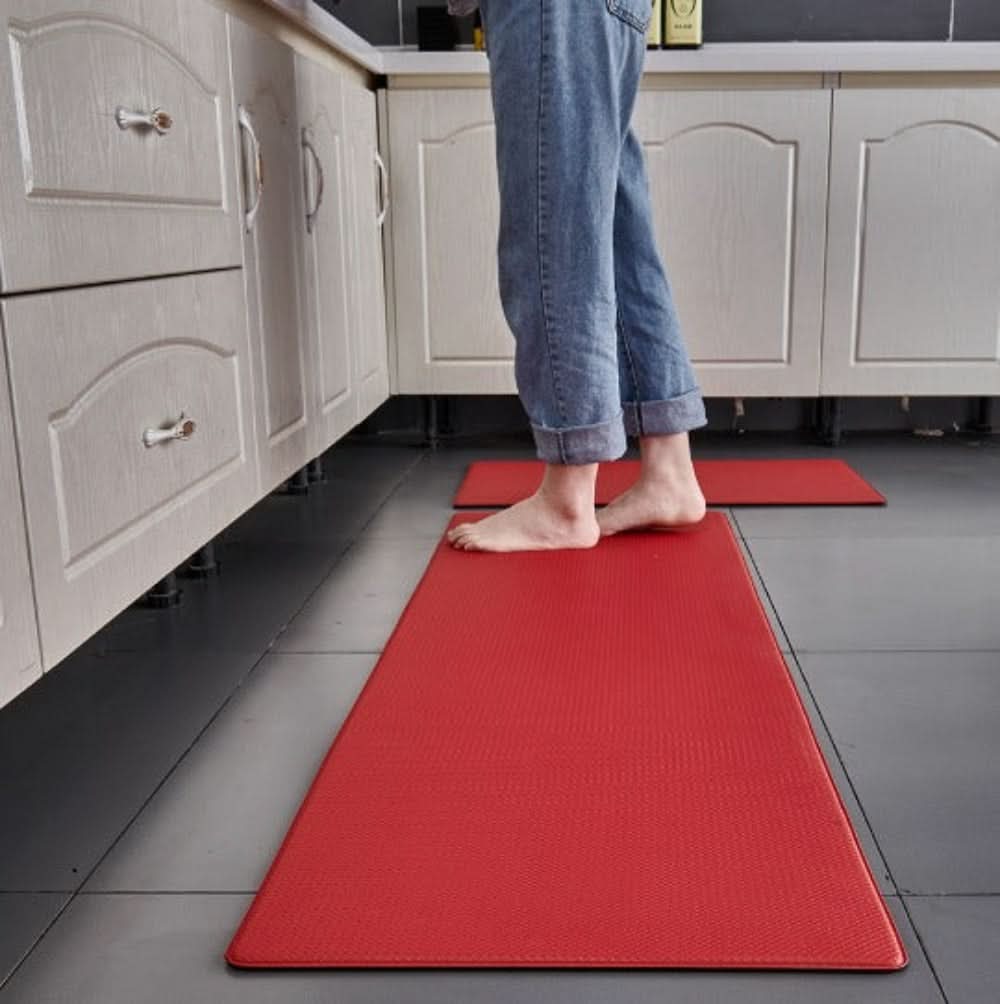 Ergonomisk køkkenmåtte – Mørkegrijs, vandafvisende design til køkken eller entré