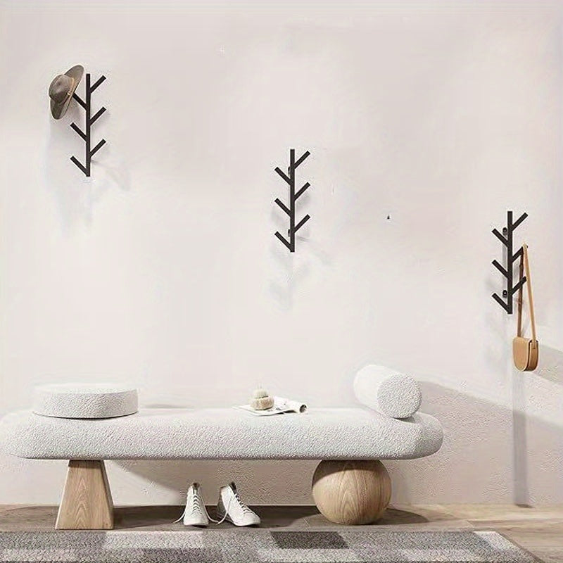 Vægmonteret Tøjstativ – Elegant metal med Guldfarvede Rørene til soveværelse eller kontor