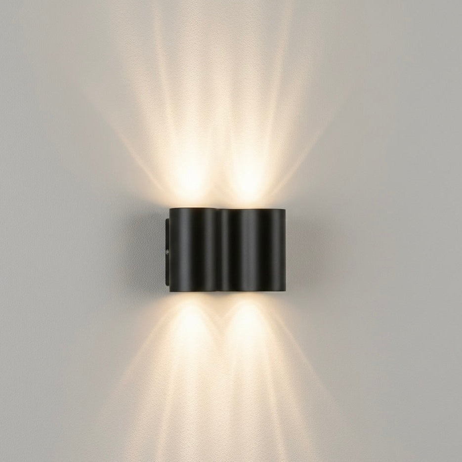 Væglampe til Udendørsbrug – Aluminium, Moderne Design til Terrasse eller Indgang