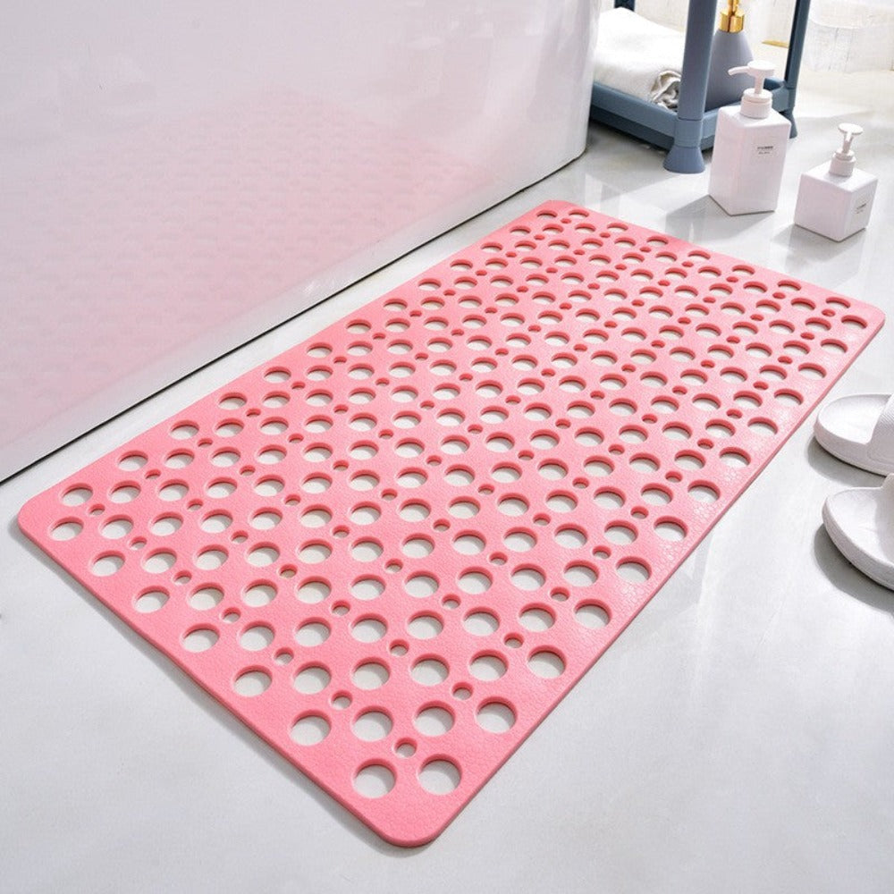 Non-slip Shower Mat – PVC, Perforated Design for Safety in Bathroom or Shower Cabin