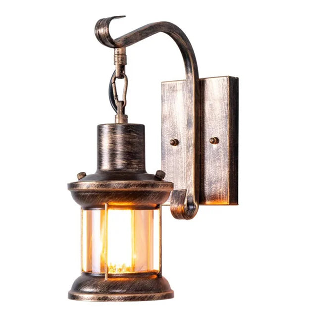 Industriel pendellampe – sort metal, robust design til værksted eller garage