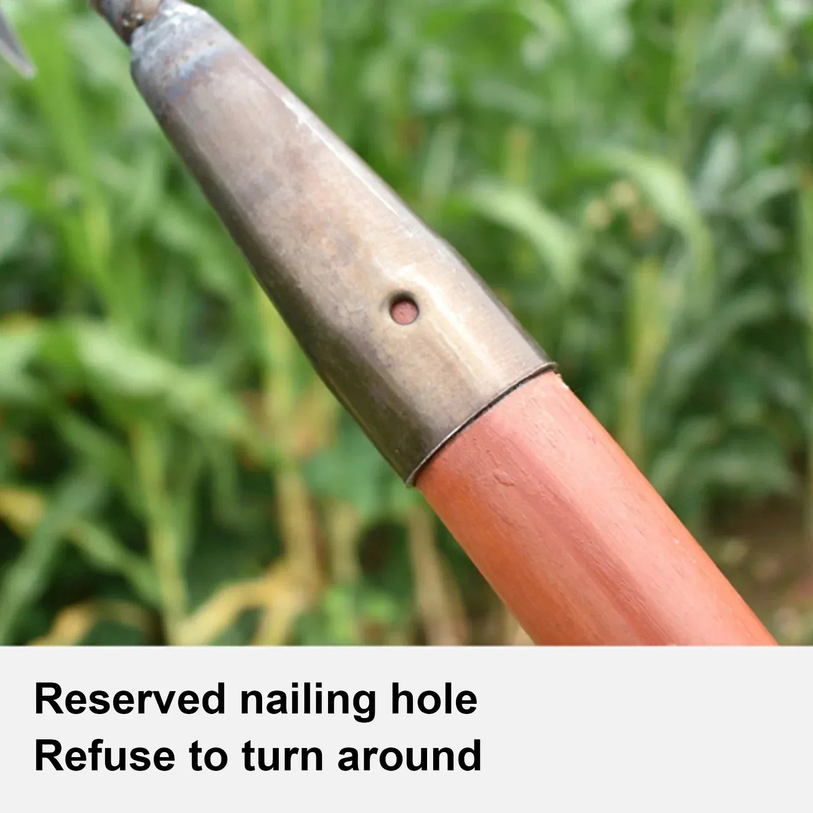 Ukrudtsfjerner – Rustfrit stål, ergonomisk håndtag til effektiv havepleje og jordbearbejdning