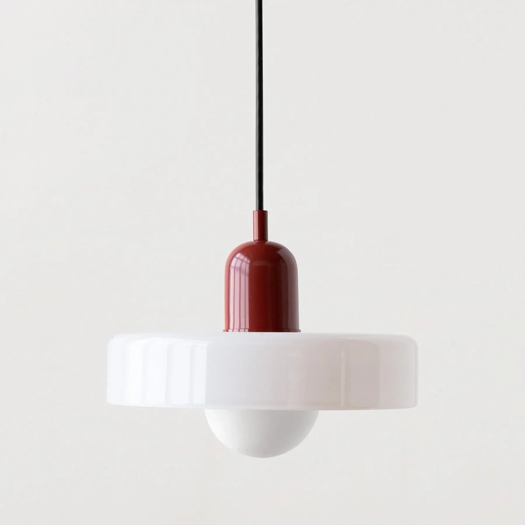 Glass Pendant Lamp – Elegant Flowerpot Style for Atmospheric Lighting in the Dining Room or Bedroom