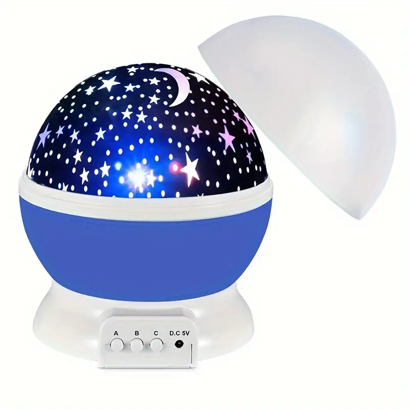 360° Galax-projector – blauw/roze, modern design voor de slaapkamer of kinderkamer