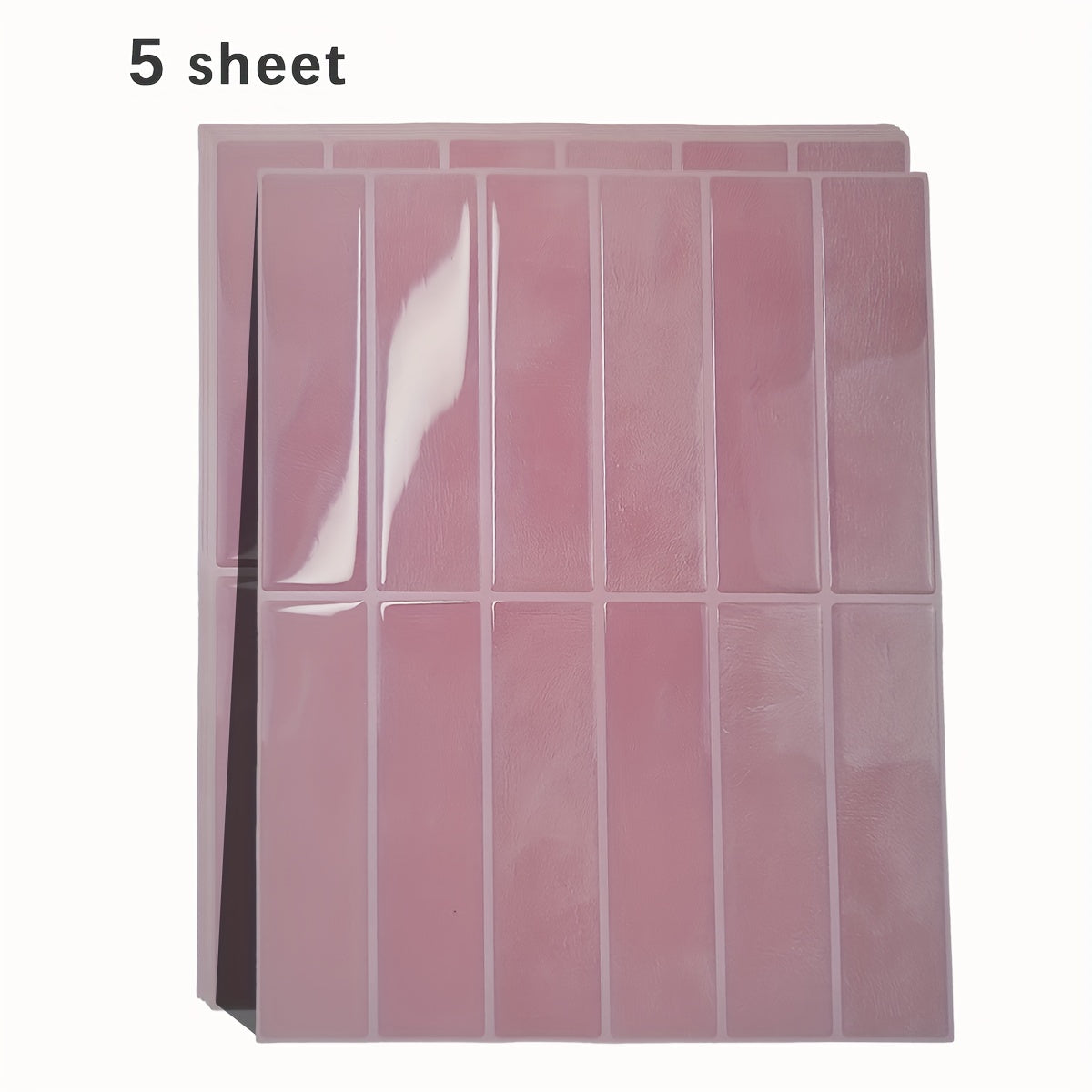 3D Selvklæbende Vægfliser – Vandtæt PVC, Moderne Backsplash til Køkken eller Badeværelse Dekoration