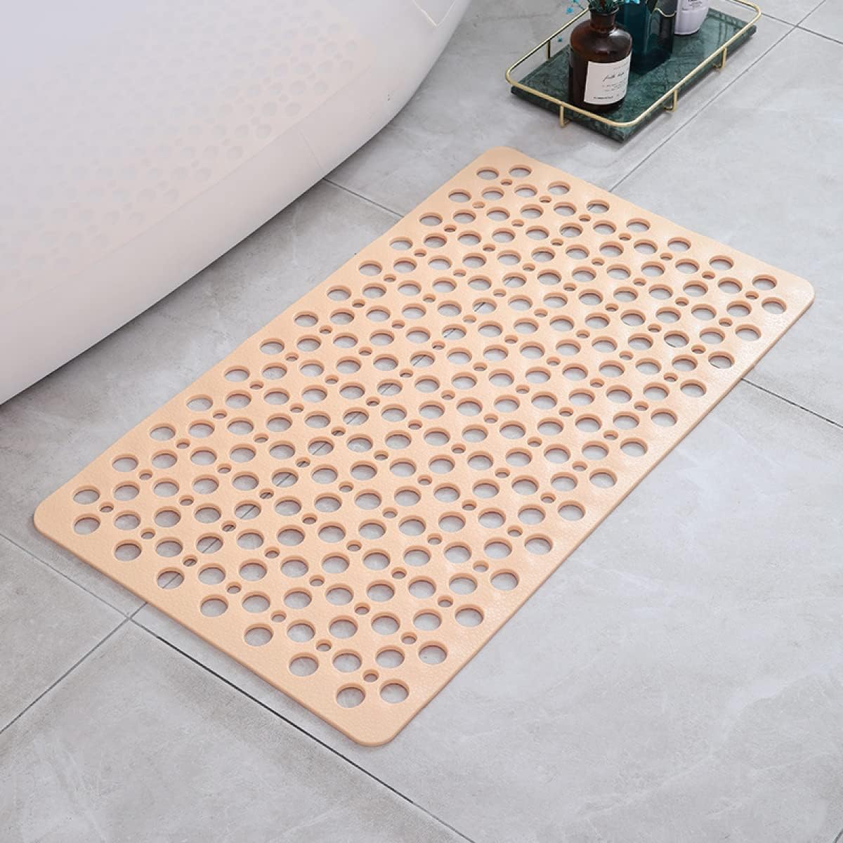 Non-slip Shower Mat – PVC, Perforated Design for Safety in Bathroom or Shower Cabin