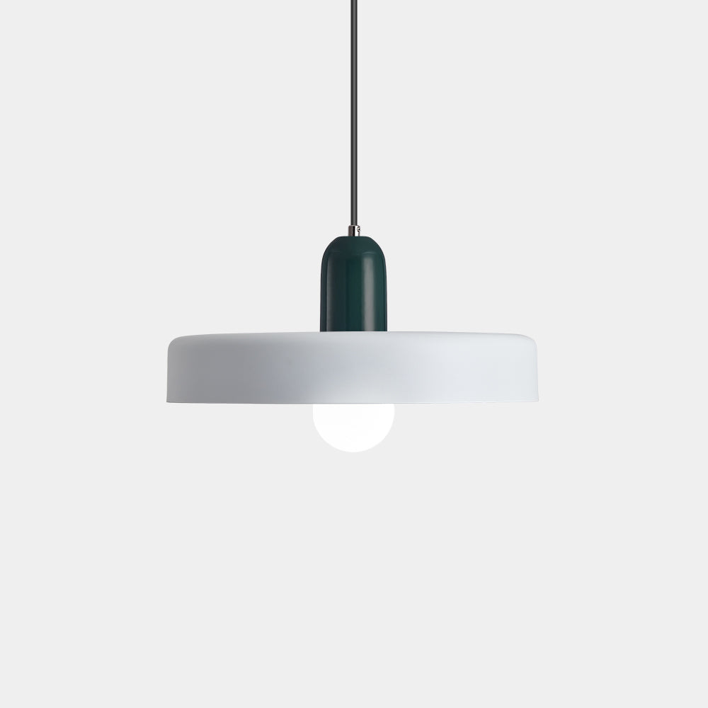 Pendellampe - Moderne designlampe i farverigt jern til spisebordet, køkkenet eller stuen.