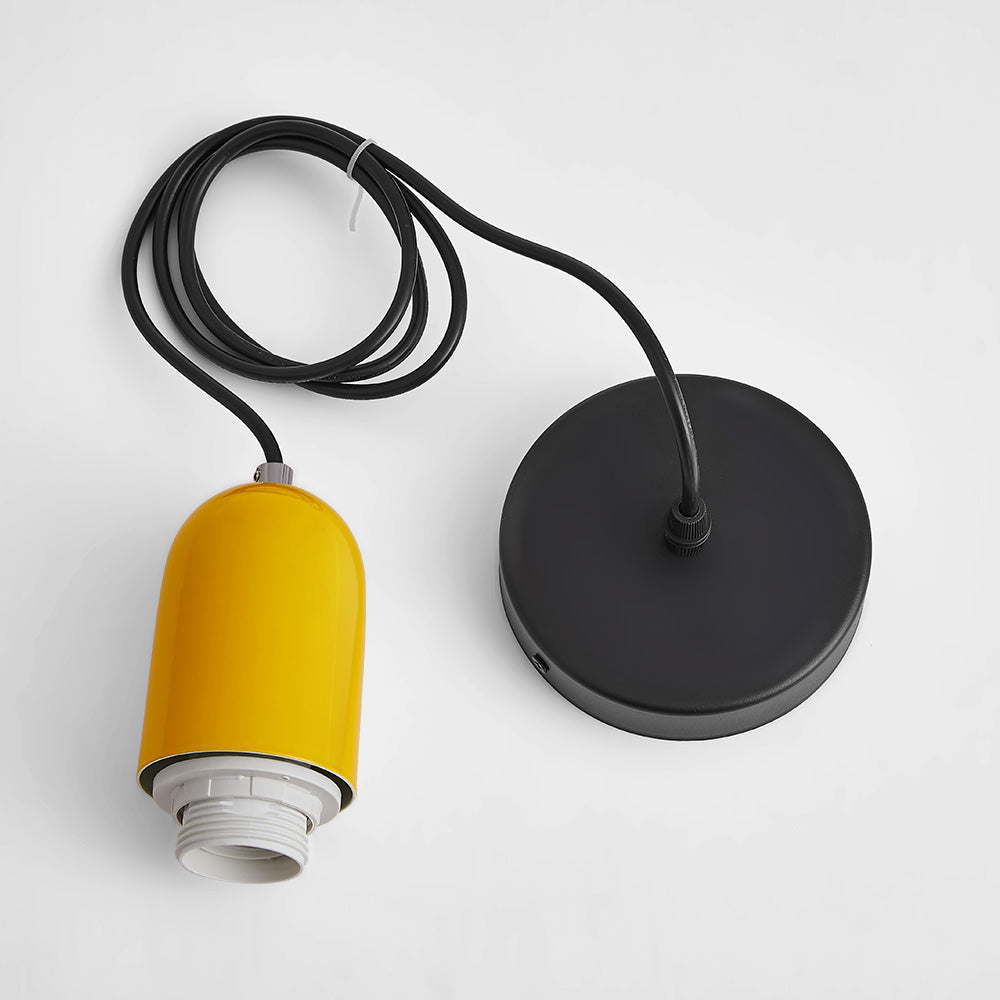 Pendellampe - Moderne designlampe i farverigt jern til spisebordet, køkkenet eller stuen.