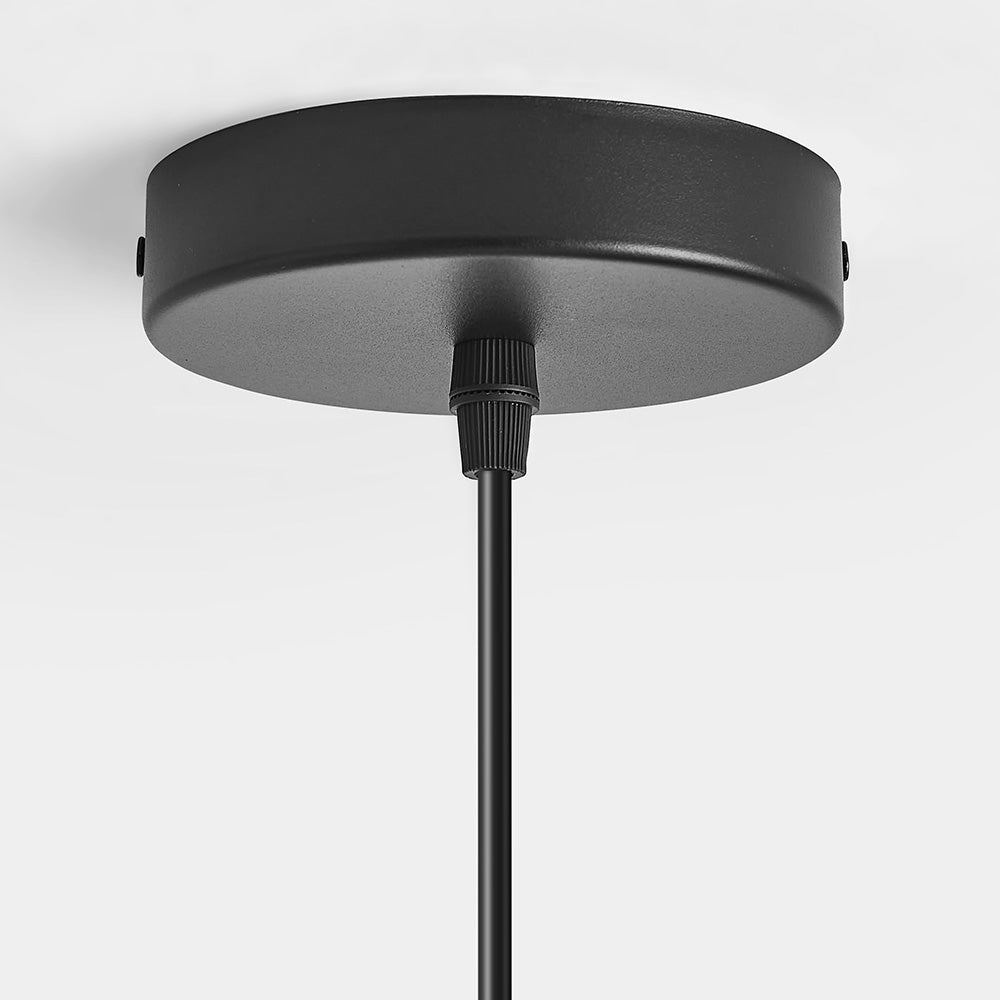 Pendellampe - Moderne designlampe i farverigt jern til spisebordet, køkkenet eller stuen.