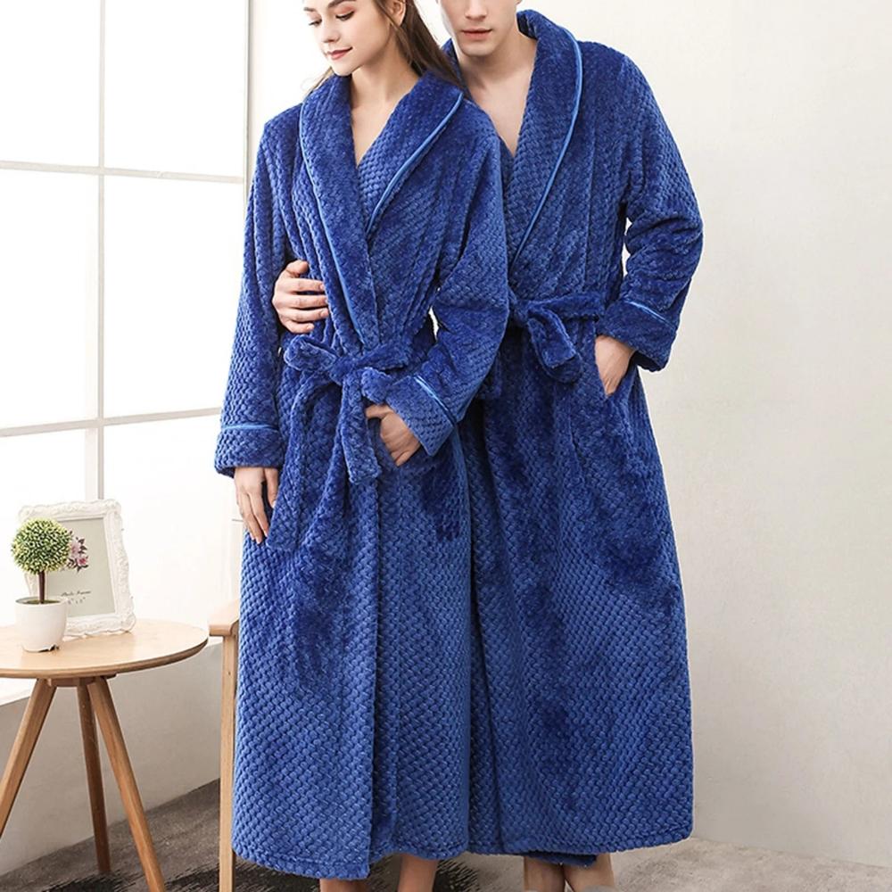 Fleece Badekåbe – Unisex, Blød og Varm til Hjemmebrug og Afslapning