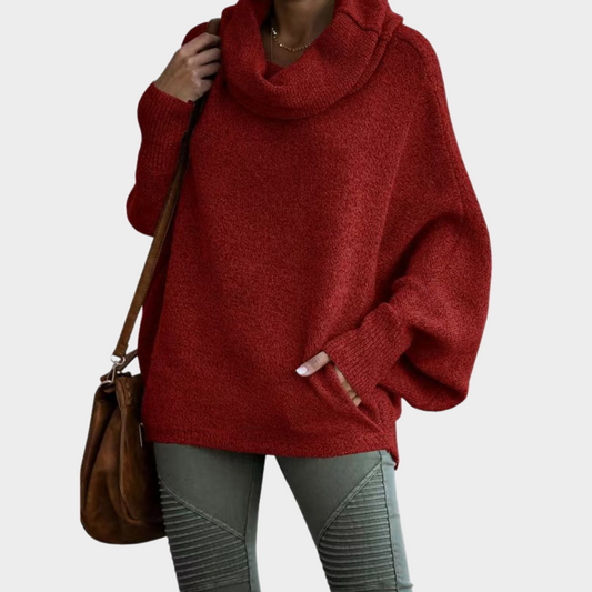 Dames Oversized Batwing Trui – Vleermuismouwen, Casual voor Herfst/Winter