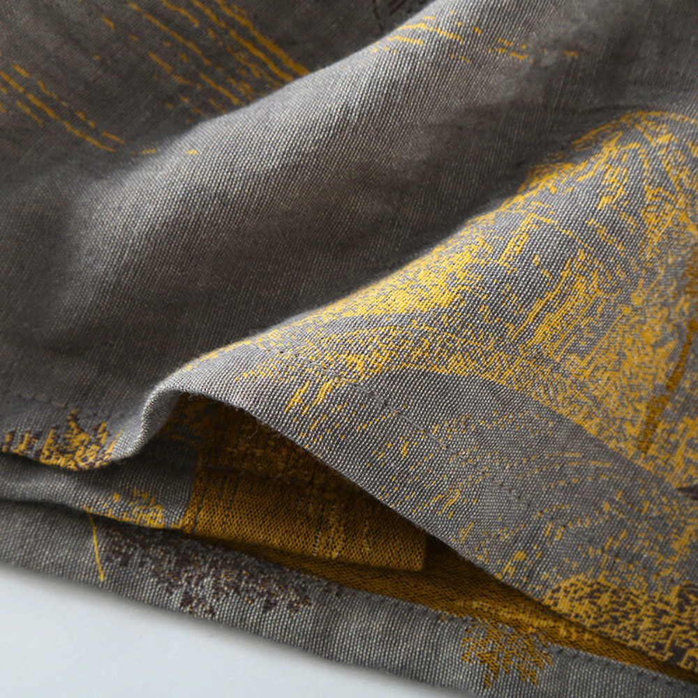 Kimono Badekåbe – 100% Bomuld, Retro Design til Hjemmebrug eller Spa Oplevelse