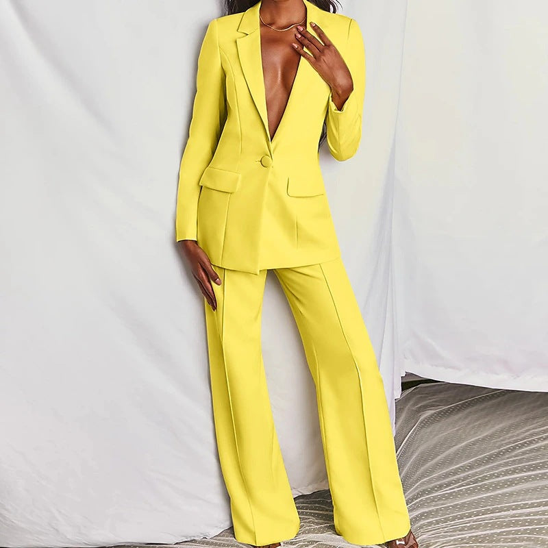 Leonie - Stijlvolle Pantalon en Blazer Set