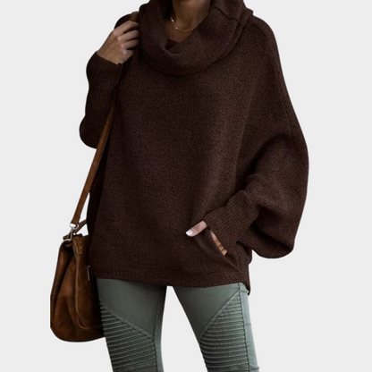 Dames Oversized Batwing Trui – Vleermuismouwen, Casual voor Herfst/Winter