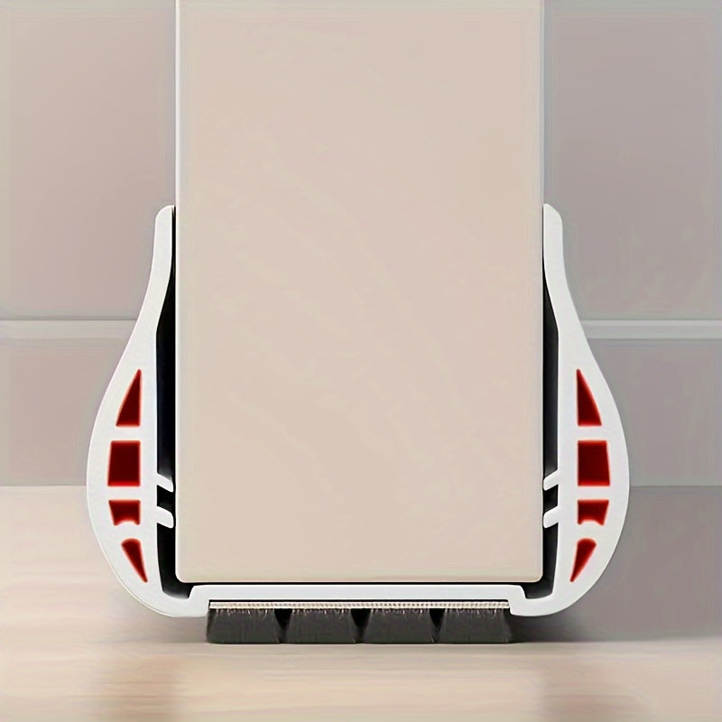 Dørstopper – Justerbar grå polyester til energieffektiv isolering og lydbeskyttelse i hjemmet