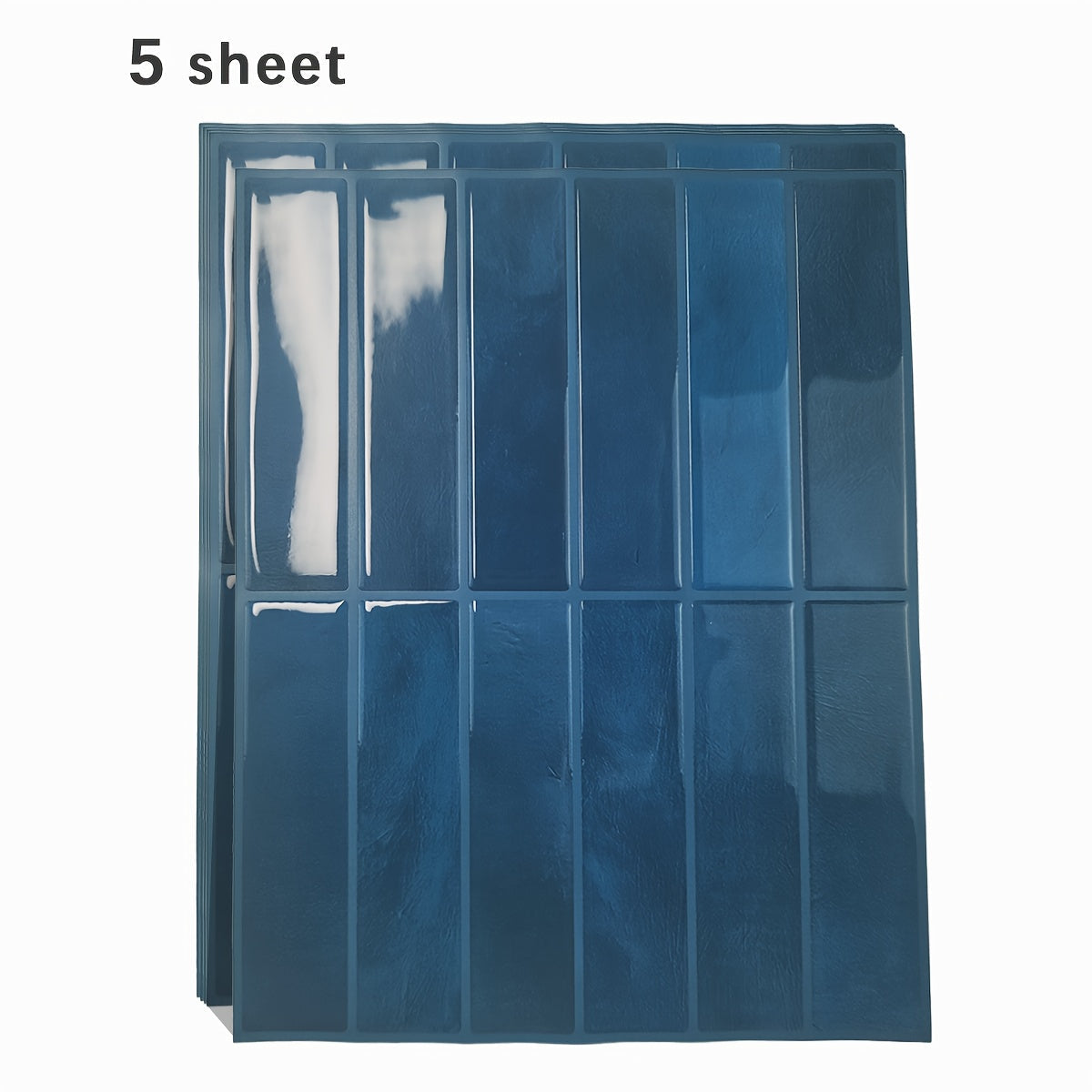 3D Selvklæbende Vægfliser – Vandtæt PVC, Moderne Backsplash til Køkken eller Badeværelse Dekoration