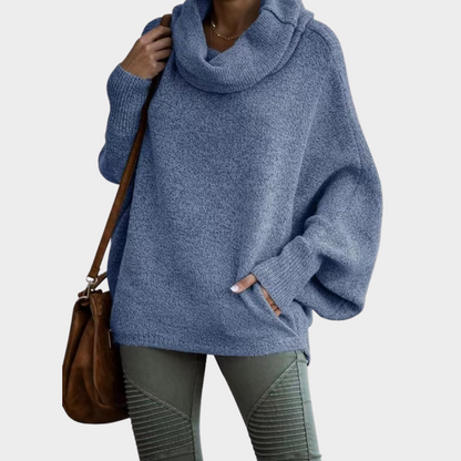 Dames Oversized Batwing Trui – Vleermuismouwen, Casual voor Herfst/Winter