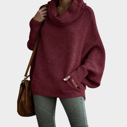 Dames Oversized Batwing Trui – Vleermuismouwen, Casual voor Herfst/Winter
