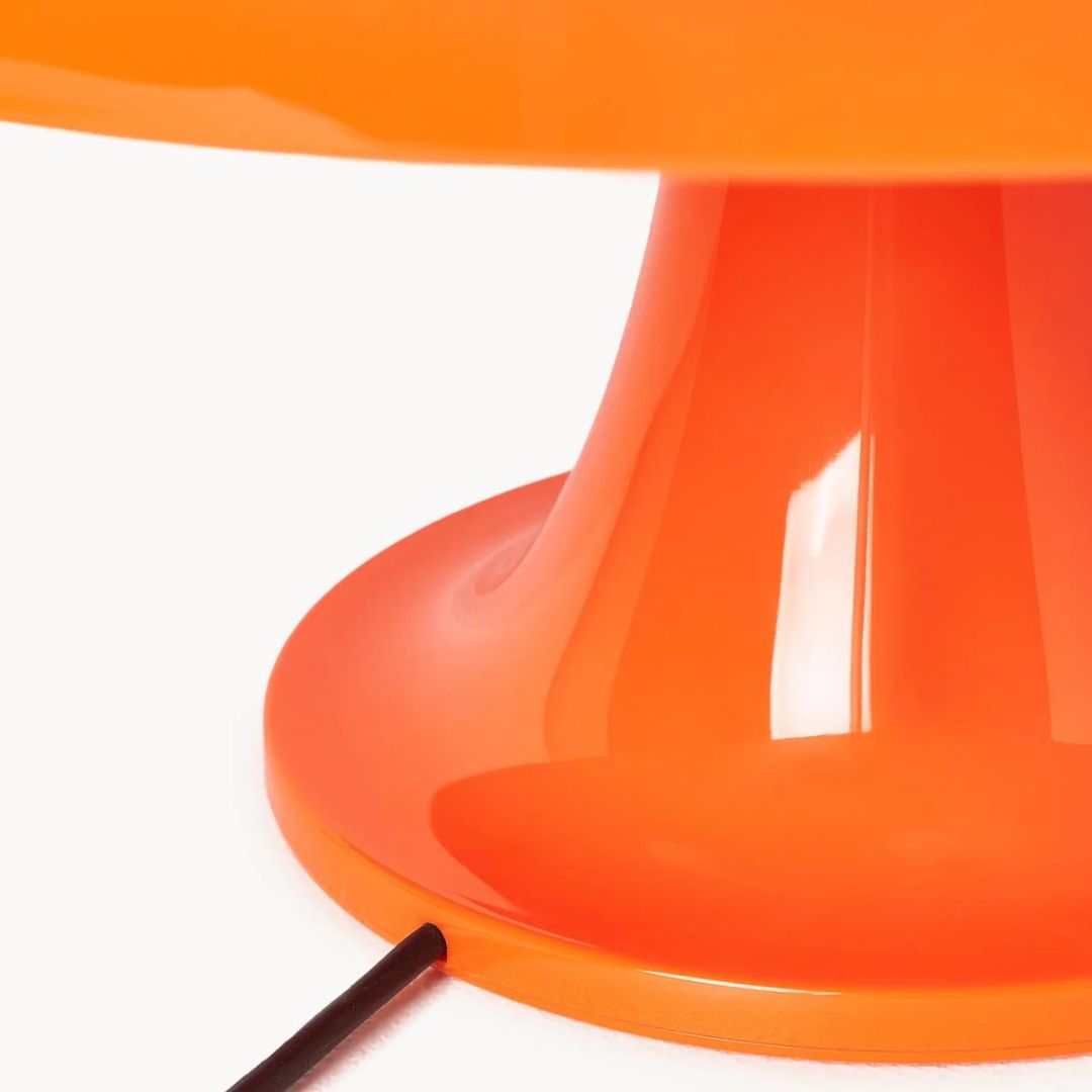 Retro Bordlampe – Dæmpbar Lampe i Jern og Glas til Stue eller Soveværelse