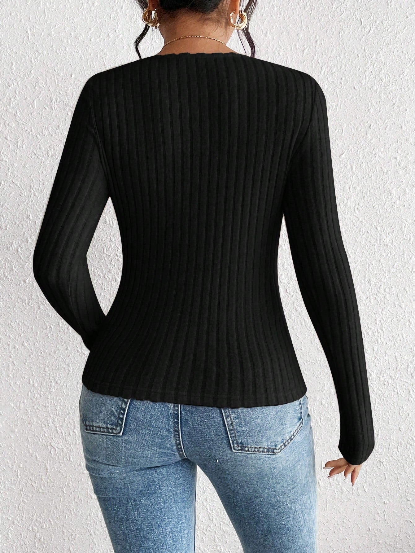 Dames Co-ord 2-delige Set – Gebreid Huispak, Casual Loungewear voor Herfst/Winter