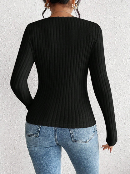 Dames Co-ord 2-delige Set – Gebreid Huispak, Casual Loungewear voor Herfst/Winter