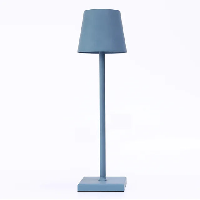 Trådløs Bordlampe – Moderne Metal LED-lampe i Flere Farver til Skrivebord, Natbord eller Sidebord.