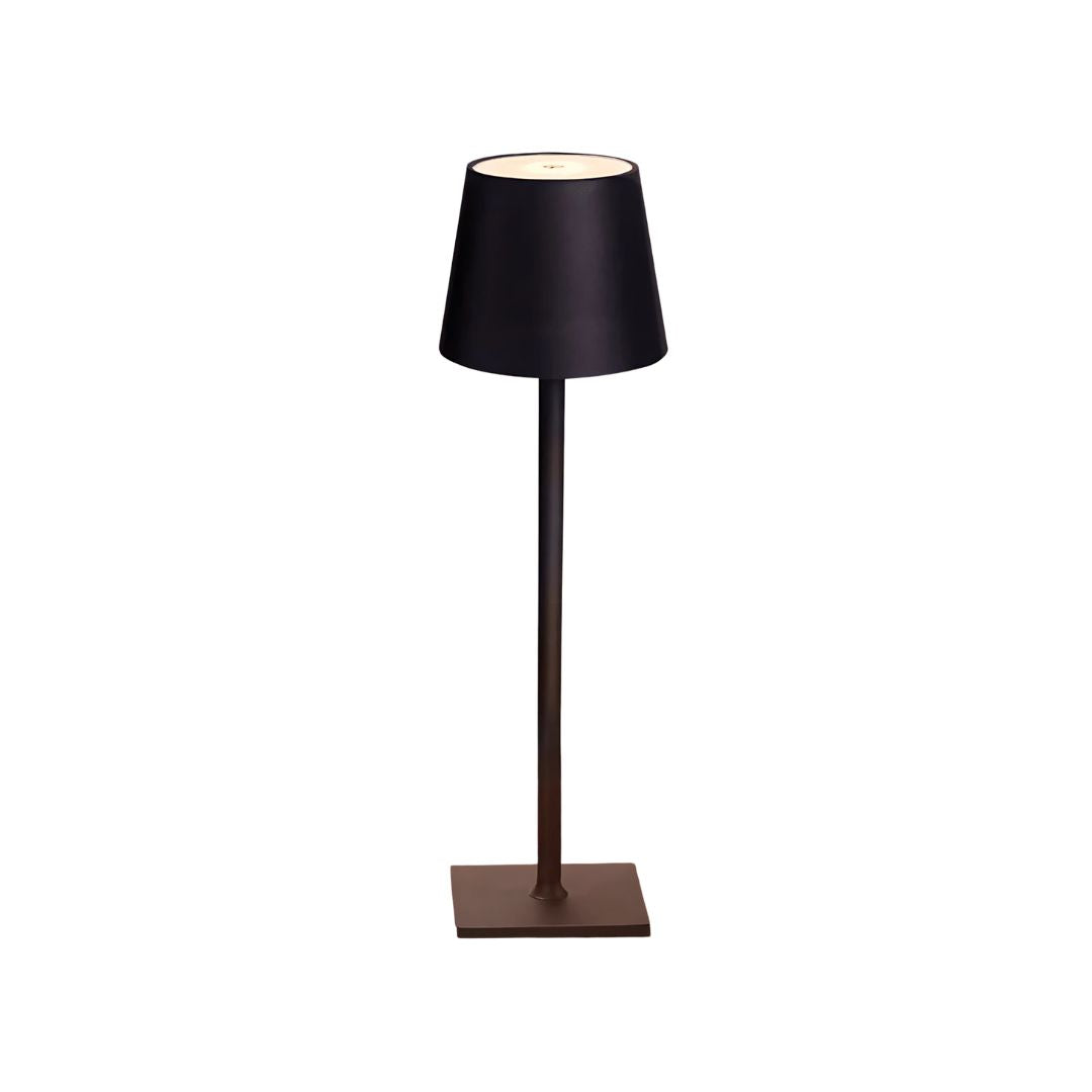 Trådløs Bordlampe – Moderne Metal LED-lampe i Flere Farver til Skrivebord, Natbord eller Sidebord.