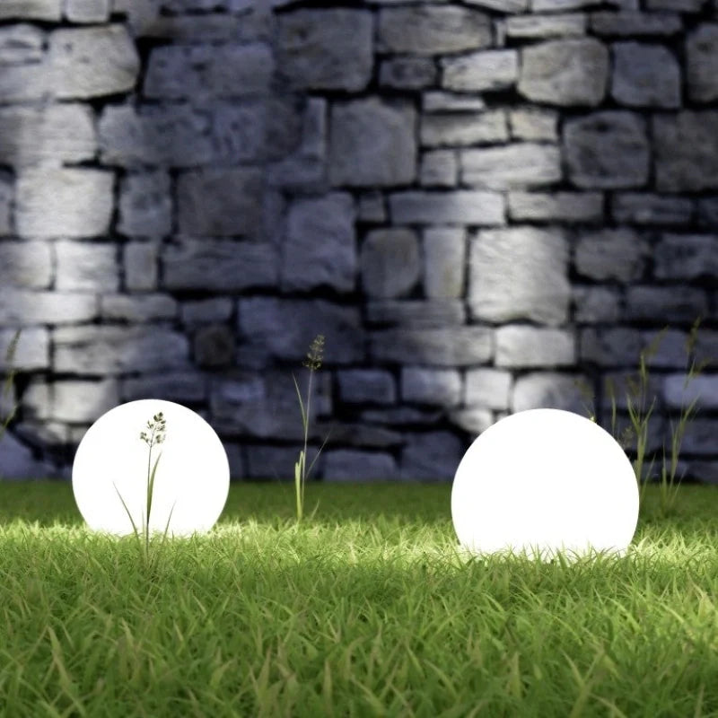 Spherical Garden Lamp – Weatherproof, 16 Colors with Remote Control for Outdoor and Indoor Decoration