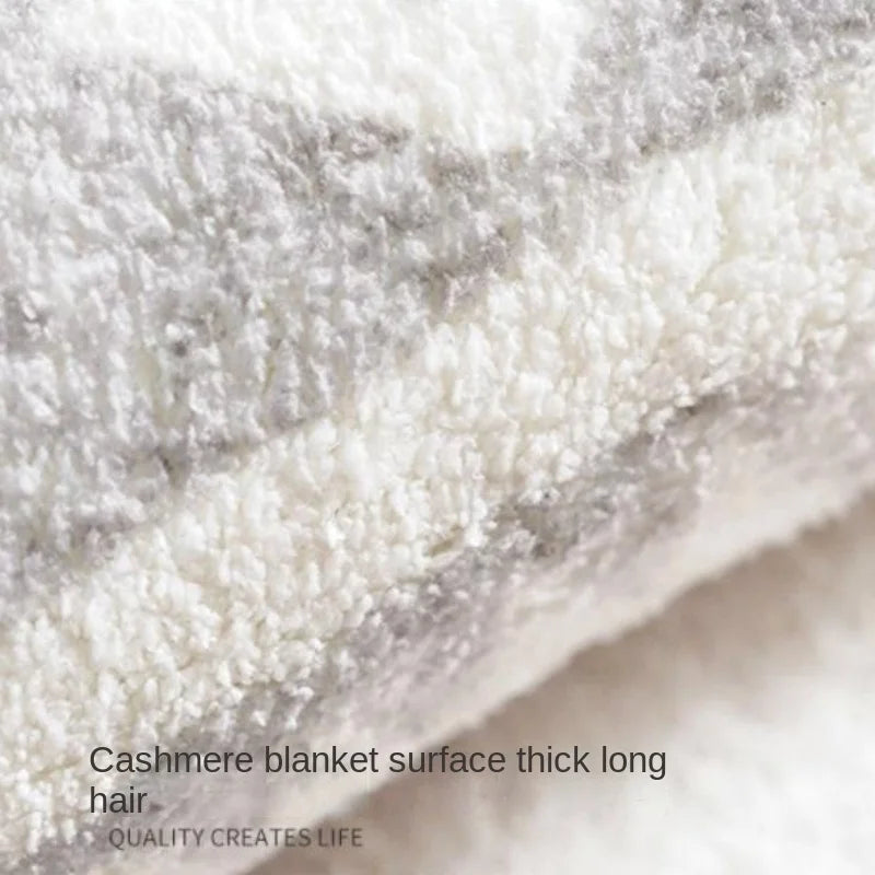 Japans Stijl Vloerkleed – Uregelmæssig Form, Antiskrid, Blød Plys til Stue eller Soveværelse