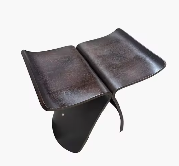 Træbænk – Naturligt Massivt Træ, Minimalistisk Design til Spisestue eller Entré