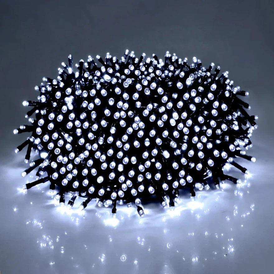 LED Lyskæder – Vandtæt, Varm Hvidt Lys til Have og Ude Belysning ved Fester og Dekoration