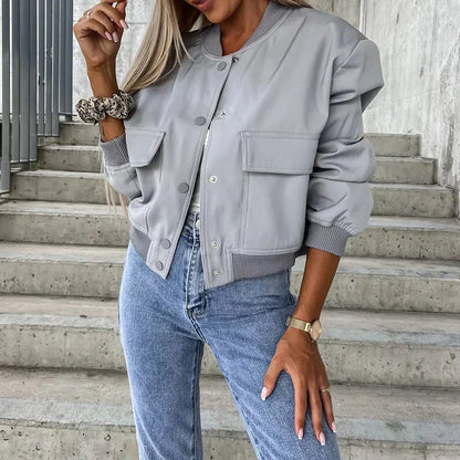 Dames Casual Tussenjas – Jasje voor Voorjaar en Herfst, Dagelijks