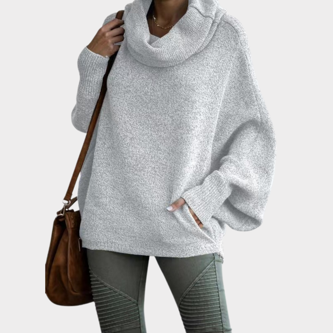 Dames Oversized Batwing Trui – Vleermuismouwen, Casual voor Herfst/Winter
