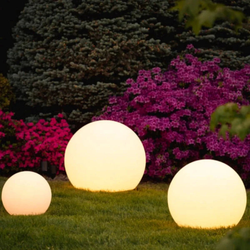 Spherical Garden Lamp – Weatherproof, 16 Colors with Remote Control for Outdoor and Indoor Decoration