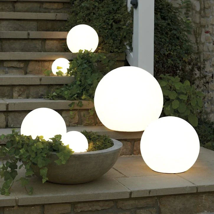 Spherical Garden Lamp – Weatherproof, 16 Colors with Remote Control for Outdoor and Indoor Decoration