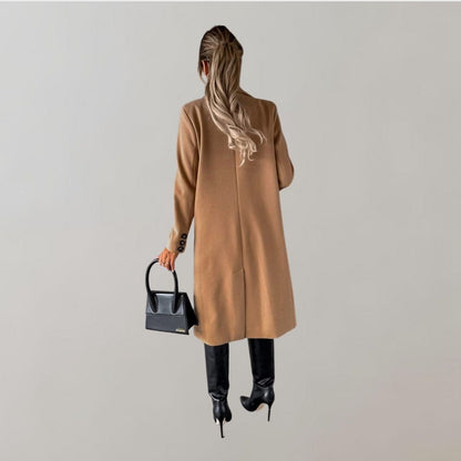 Unisex Klassieke Mantel – Lange Winterjas voor Zakelijk en Casual