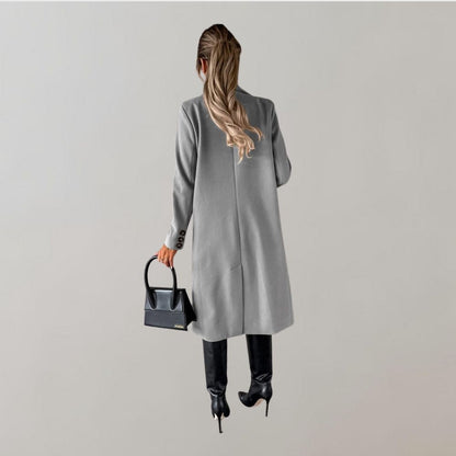 Unisex Klassieke Mantel – Lange Winterjas voor Zakelijk en Casual