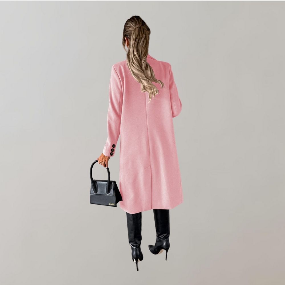 Unisex Klassieke Mantel – Lange Winterjas voor Zakelijk en Casual